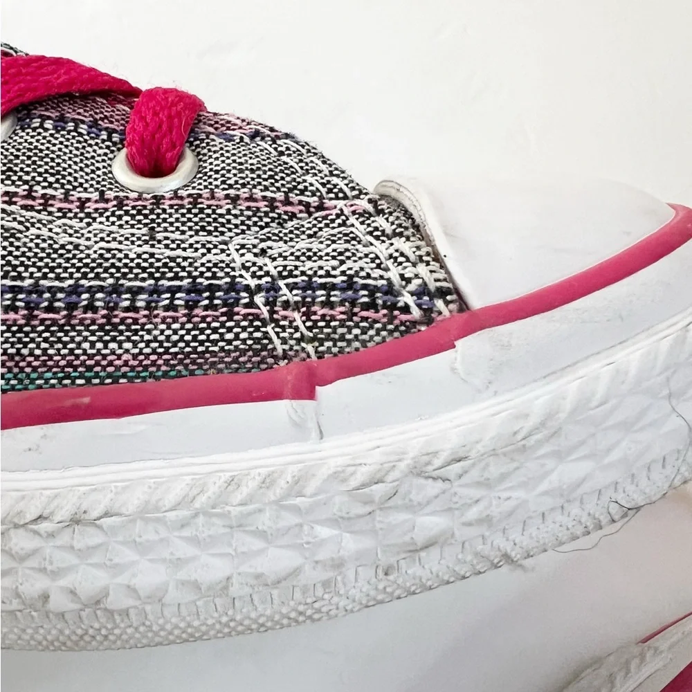 CONVERSE "CHUCK TAYLOR" CT HI in colors BERRY PINK JUNIOR 5.5 - Picture 10 of 14